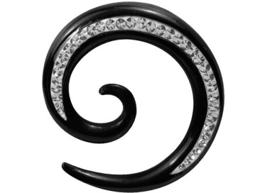 Crystal Horn Spiral Side