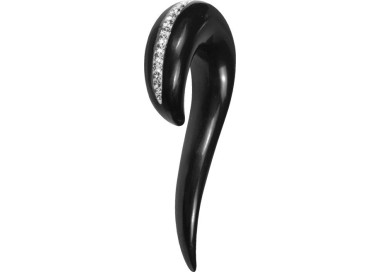 CRYSTAL HORN FISH HOOK FRONT