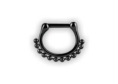 BK 316 SEPTUM CLICKERS SIDE BALL CHAIN