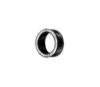 BK 316 CRYSTAL FLESH TUNNELS