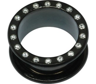 BK 316 JEWELLED FLESH TUNNELS