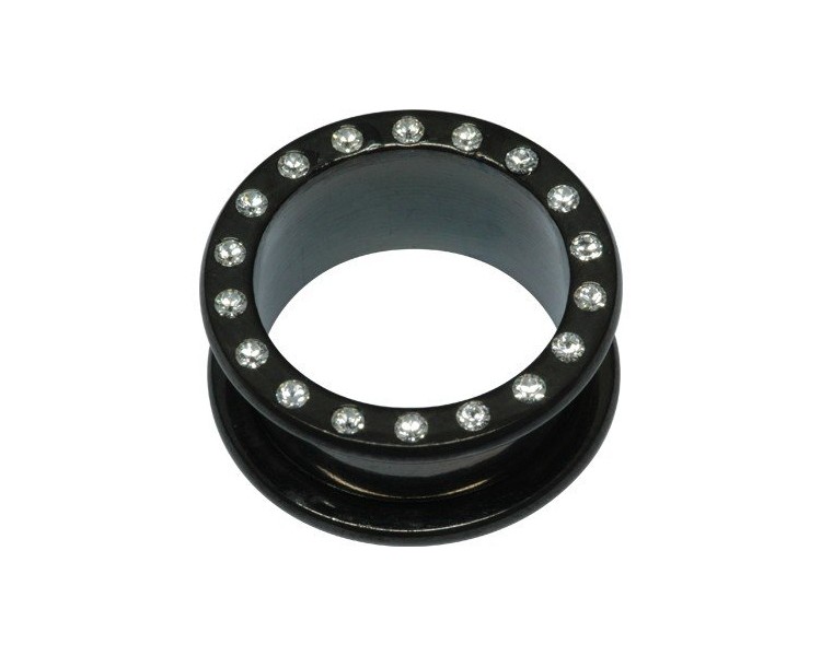 BK 316 JEWELLED FLESH TUNNELS BK 316 JEWELLED FLESH TUNNELS