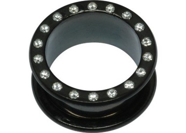 BK 316 JEWELLED FLESH TUNNELS