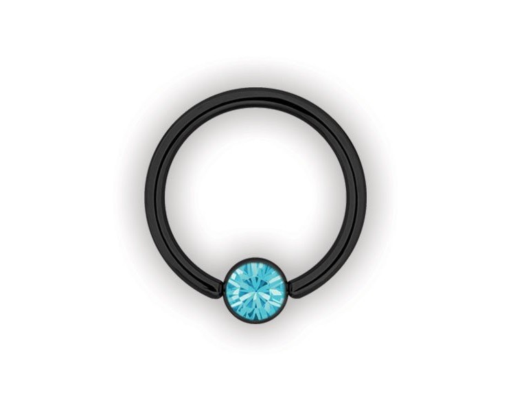 BK 316 JEWELLED FLAT BCR 1,2x8mm BK 316 JEWELLED FLAT BCR 1,2x8mm