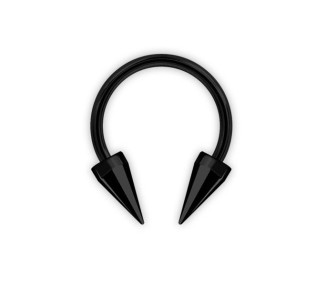 Bk 316 Circular Barbells W/cones