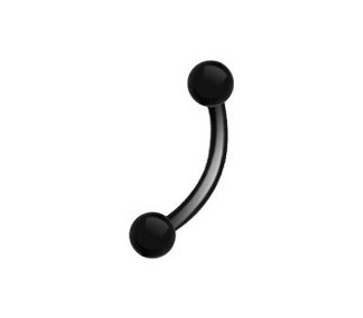 BK 316 CURVED EYEBROW BARBELLS