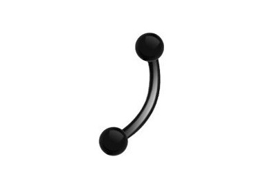 BK 316 CURVED EYEBROW BARBELLS
