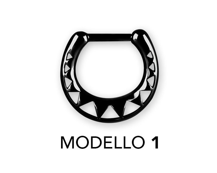 Bk 316 Septum Clickers African Pattern Bk 316 Septum Clickers African Pattern