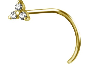 GD 316 TRINITY NOSE STUD 0,8mm sfera 2,0mm CR