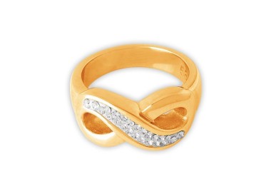 GD 316 CRYSTAL INFINITY RING
