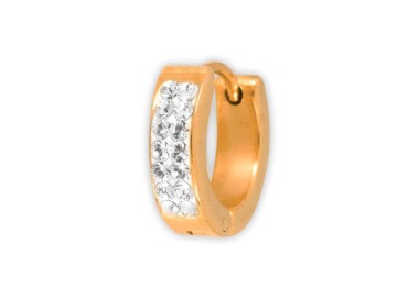 GD 316 CRYSTAL HOOP (PAIR) 4,0x14mm