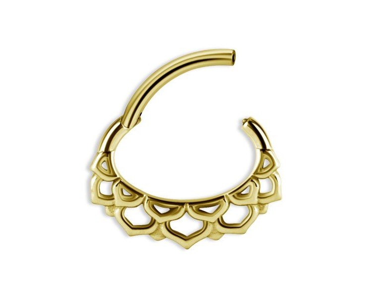 GD 316 HINGED SEPTUM & DAITH CLICKERS 1,2x6mm mod.6 GD 316 HINGED SEPTUM & DAITH CLICKERS 1,2x6mm mod.6