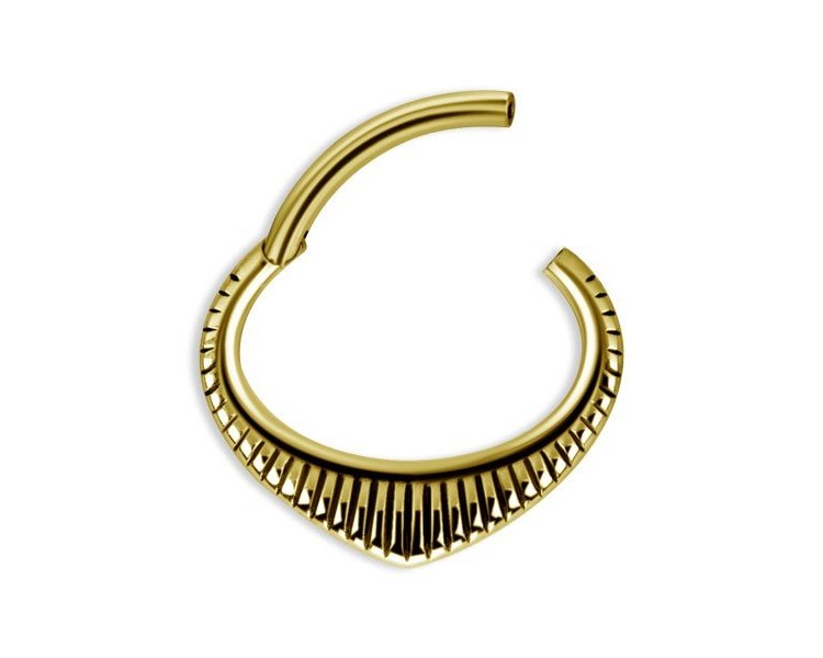 GD 316 HINGED SEPTUM & DAITH CLICKERS 1,2x6mm mod.3 GD 316 HINGED SEPTUM & DAITH CLICKERS 1,2x6mm mod.3