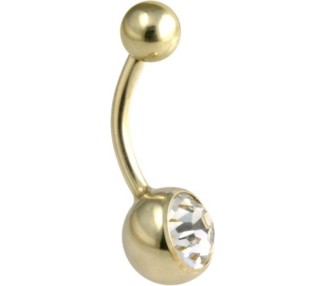 GD TT JEWEL NAVEL BANANABELL
