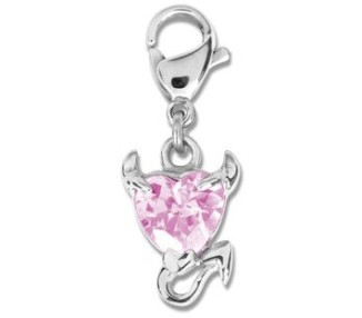 STEEL CHARMS HEARTS LR