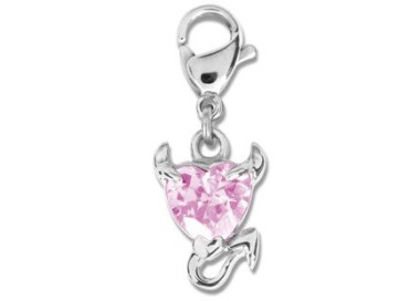 STEEL CHARMS HEARTS LR