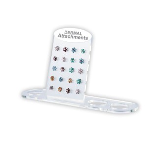 Acrylic Dermal Attachments Stand For 20pcs