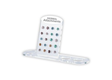 Acrylic Dermal Attachments Stand For 20pcs