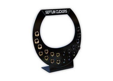 Acrylic Septum Clickers Stand For 20pcs