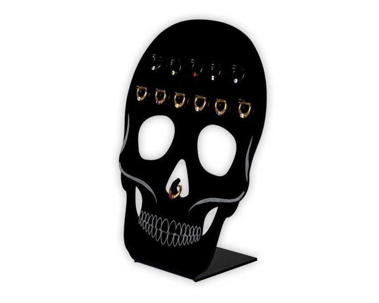 Acrylic Skull Stand For Septum 12pcs Acrylic Skull Stand For Septum 12pcs