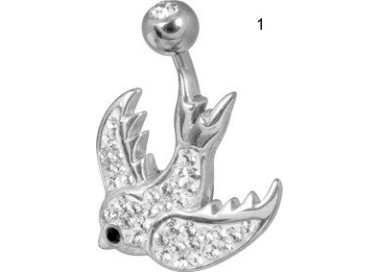 CE TITANIUM CRYSTAL SWALLOW BANANA