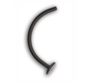 BIOFLEX BLACK CURVED LABRETS