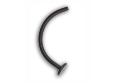 BIOFLEX BLACK CURVED LABRETS