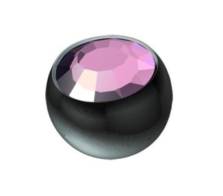 BK TT SCREW ON JEWELLED BALLS