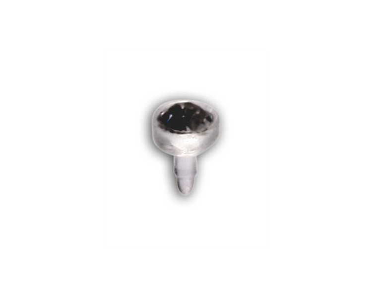 BIOFLEX CLEAR PUSH FIT JEWEL LABRET HEADS BIOFLEX CLEAR PUSH FIT JEWEL LABRET HEADS