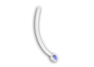 BIOFLEX CLEAR JEWELLED EYEBROW BANANAS