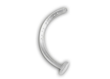 BIOFLEX CLEAR CURVED LABRETS