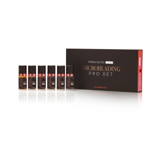 MICROBLADING PRO Set - Perma Blend Luxe - 6x10ml - Pigmenti PMU REACH perma blend