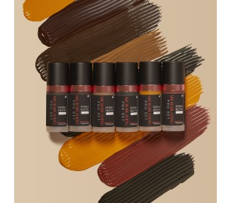 MICROBLADING PRO Set - Perma Blend Luxe - 6x10ml - Pigmenti PMU REACH perma blend
