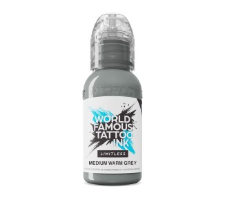 MEDIUM WARM GREY - World Famous Limitless - 30ml - Colore Tattoo REACH world famous