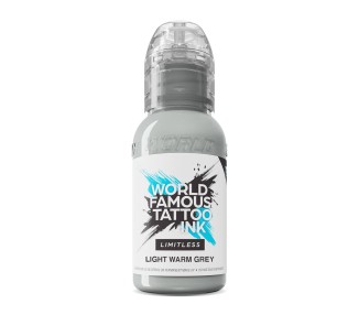 LIGHT WARM GREY - World Famous Limitless - 30ml - Colore Tattoo REACH world famous