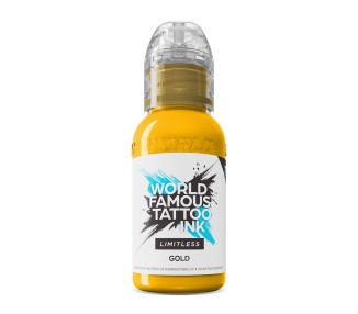 GOLD - World Famous Limitless - 30ml - Colore Tattoo REACH world famous