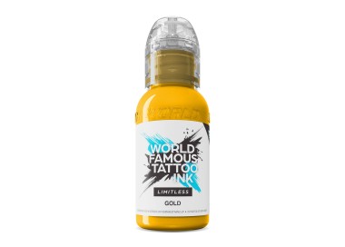 GOLD - World Famous Limitless - 30ml - Colore Tattoo REACH world famous