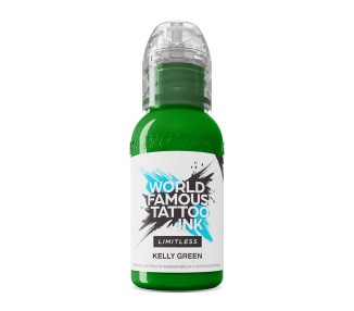 KELLY GREEN - World Famous Limitless - 30ml - Colore Tattoo REACH world famous