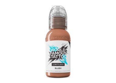 BLUSH - PINK RIBBON World Famous Limitless - 30ml - Colore Tattoo REACH world famous