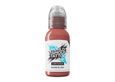 WARM BLUSH - PINK RIBBON World Famous Limitless - 30ml - Colore Tattoo REACH world famous
