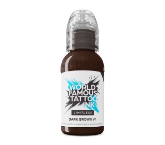 DARK BROWN 1 - World Famous Limitless - 30ml - Conforme REACH world famous
