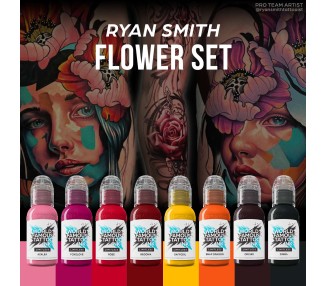 Ryan Smith FLOWER Set - World Famous Limitless - 8x30ml - Conforme REACH world famous