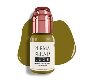 GREEN JUICE TONER - Perma Blend Luxe - 15ml - Correttore PMU REACH perma blend