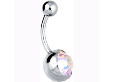 TT 8mm JEWEL NAVEL BARBELLS
