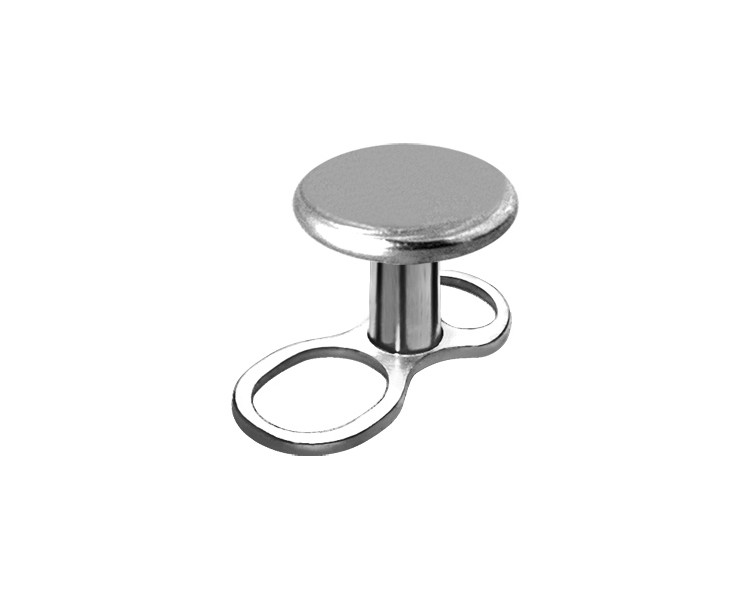 TT int 1,2mm MINI DERMAL ANCHOR W/DISC 3mm h. 1,5mm TT int 1,2mm MINI DERMAL ANCHOR W/DISC 3mm h. 1,5mm