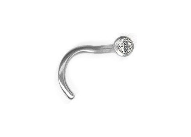 TT JEWEL NOSE STUDS NEW, BENT