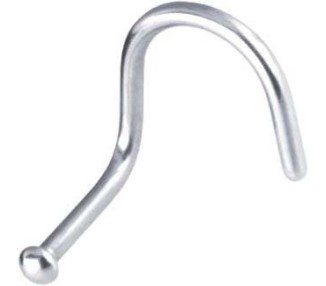 TT NOSE STUDS, BENT