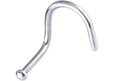 TT NOSE STUDS, BENT