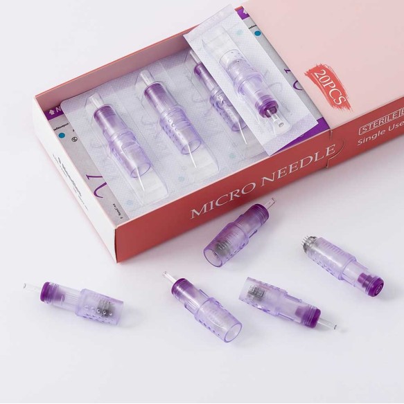 24 Punte - Cartucce EZ VENUS Microneedle - Ø 0,25mm - L 2,0mm - 20pz.