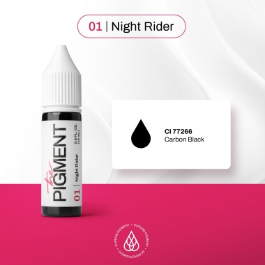 01 NIGHT RIDER - The Pigment - 15ml - Pigmento PMU REACH 2